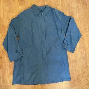 Vintage London Fog Women’s Button Up Trench Coat Size XL